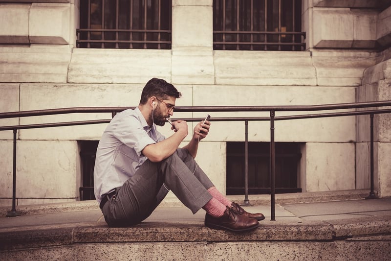 Businessman with Smartphone